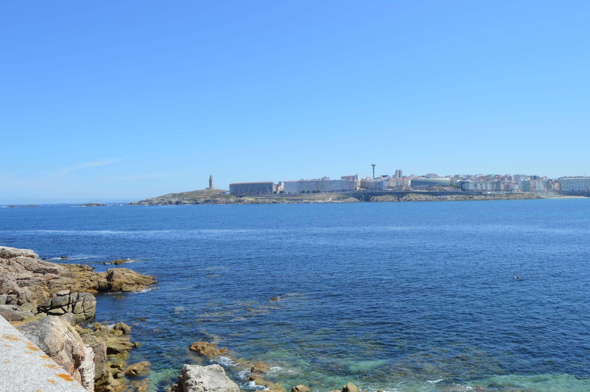 Hotel Cristal 2 A Coruna Bagian luar foto